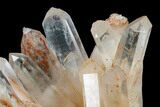 Tangerine Quartz Crystal Cluster - Madagascar #156914-1